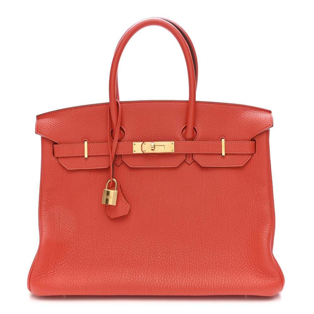 Hermes Togo Birkin 35 Capucine #292519H13B